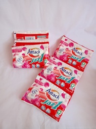 ATTACK JAZZ 1 DETERJEN BUBUK/SABUN CUCI BAJU 45GR/ATTACK JAZZ 1 DETERJEN RENCENG