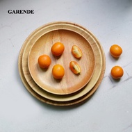 Garende Wooden Oak Plate Wood erving Tray Food Dish nacks Platter Kitchenware  XXL -