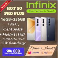 Hp infinix HOT 50 PRO PLUS terbaru Ram 16GB+256GB ,( NFC ) HELIO GAMING 100 ,120hz ,33W flash charge