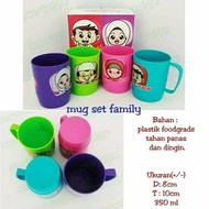 Family MUG SET - FAMILY-GELAS MUG SET
