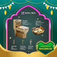 RAYA SALES | MWC7602G Mocha Italy Toilet Bowl Mangkuk Tandas Duduk  马桶 Toilet Seat Water Closet Toilet Bowl Set Flushing