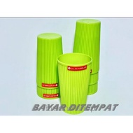 6 pcs gelas minum plastik bambu/ gelas harian/ gelas plastik