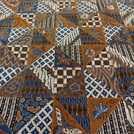 Batik Fabric full Written Sogan Patchwork motif sewu Patch