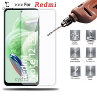 Clear Full Tempered Glass Film For Redmi Note 13 12 12S 11 11T 11s 10 10s 9 9s 8 Pro Plus Pro+ 4G 5G 2023