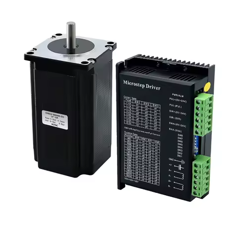 HLTNC TB6600 / DM542 / DM556 hybrid step Driver with NEMA23 stepper motor 57x112mm 4-lead 3A 3N.m 11