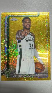 Giannis Antetokounmpo 2025-26 Topps Chrome #7 閃卡 字母哥 限量27/50