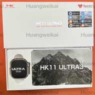 2025 AI smart watch HK11 ultra3  real AMOLED 49mm wireless charging BT calls Men NFC 2025  Smartwatc