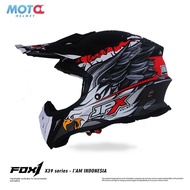 JPX Cross X39 I Am Indonesia Full Face Helmet | JPX Motorcycle Helmet