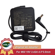 Original DELTA ADP-65GD D Power Adapter 19V 3.42A 65W 4.5x3.0mm For MSI Modern 15 MS-1552 Modern 14 