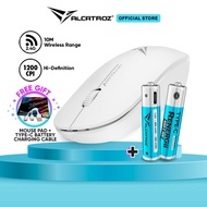 Super Saver Alcatroz AirMouse V Wireless Mouse 1200 CPI | Free Rechargeable Battery