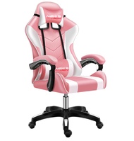 ( NBCH 010) เก้าอี้เล่นเกมส์ *แถมลำโพงNUBWO/GAMING X BK/RED/PINK/ WHITE/ นั่งสบายปรับระดับได้ประกัน 