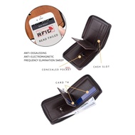 seng Practical Men s Vintage  Coin Purse PU Wallet Easy to Carry and Organized