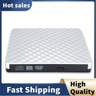 PC Laptop External USB 3.0 DVD RW CD Writer Portable Optical Drive Burner Reader Player Tray Portable Drive Burner