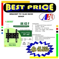 Bracket tv LED 24 32 40 43 inch