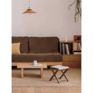 MUMO Wood Moma Solid Outdoor Strong Household Shoe Changing Stool Portable Solid Wood Folding Bench 