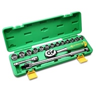 TEKIRO 17 pcs socket wrench set 8-24 mm socket wrench shock socket wrench set tekiro