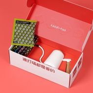 手沖咖啡禮盒 附手沖壺 6包精品咖啡 黑白可選