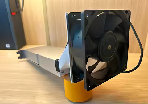 120mm Cooling Fan for NVIDIA Tesla A100 H800 170HX L40 L20 RTX PRO Graphics Card