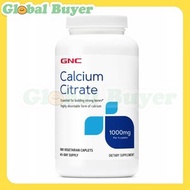 GNC - 檸檬酸鈣 (1000mg) 180 粒 【232641】(平行進口)