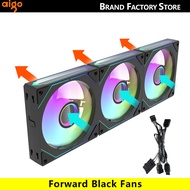 Aigo AS12 120MM Fan Argb Pc Case Ventiladores Wireless Splicing Cpu Water Cooler Gabinete Gamer Cool
