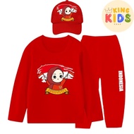 PUTIH MERAH Red and White Shirt for Boys 17 August Girls 79Th Boy Oneset Set 2 6 9 Years 1-15 Years 