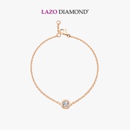 LAZO DIAMOND Etreinte Diamond Bracelet in 750/18K Rose Gold