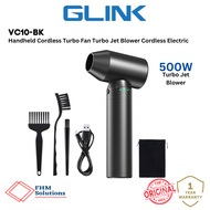 Glink 500W Handheld Cordless Turbo Jet Dry Blower Cordless Electric Jet Air Duster
