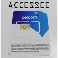 Celcom 2G 3G 4G M2M Sim Card (For GPS Tracker Tracking / Credit Card EWallet Merchant Use)
