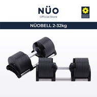 NUOBELL 2-32kg Adjustable Dumbbell (Single) for Gym &amp; Bodybuilding (2kg to 32kg) NUO BELL FLEXBELL