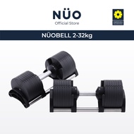 NUOBELL 2-32kg Adjustable Dumbbell (Single) for Gym & Bodybuilding (2kg to 32kg) NUO BELL FLEXBELL