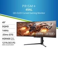 PRISM+ 49AL | 49" 144Hz Curved Ultrawide OLED 0.03ms 148% sRGB Gaming Monitor [5120 x 1440]