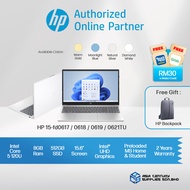 HP Laptop 15-fd0617TU/ 15-fd0618TU/ 15-fd0619TU/ 15-fd0621TU 15.6" FHD /Intel® Core 5 -120U, 8GB, 51