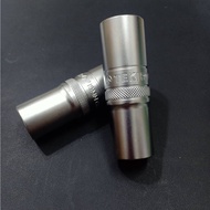MATA TEKIRO Socket Wrench Bit 19 mm Length 1/ 2个 DR 6 PT Shock Wrench Bit 19 mm Long Socket Wrench B