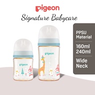 🇲🇾100% Original Pigeon SoftTouch™ Wide-Neck PPSU Nursing Bottle Authentic Pigeon Bottle Baby Susu Bo