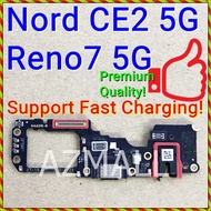 (65W VOOC) NEW ORI Charging Port FULL IC Board MIC Oneplus Nord CE 2 5G / Oppo Reno 7 / CPH2371 IV22