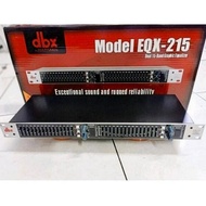 EQUALIZER DBX EQX215 + SUBWOOFER / EQX 215 + SUB NEW GRADE A++