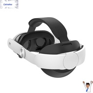 CAIMAKEU สะดวกสบายสบายๆ สายรัดศีรษะ ทนทานต่อการใช้งาน ปรับได้ปรับได้ ที่คาดศีรษะ VR มืออาชีพอย่างมืออาชีพ เอบีเอสเอบีเอส ที่ใส่แว่นตา VR สำหรับ Meta Quest 3