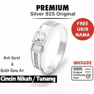 THE MATCHES STORE - Men Ring V2 silver 925 original men's wedding ring couple silver ring for men