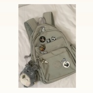 Mindesa-8551 Large Capacity Backpack Women's Bag Travel Backpack Mountaineering Bag Oxford Cloth Mid