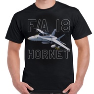 O-neck Summer Casual men New Style Funny Gift Men Cool Casual Pride Fa-18 Hornet Men'S T-Shirt