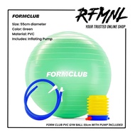Formclub PVC Gym Ball 55cm With Pump Included