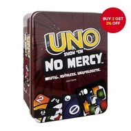 Uno No Mercy Card Game Iron Box Graduation Gift Mother's Day The Final Item Birthday Present For Adu