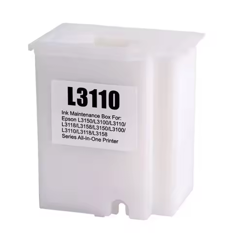 1PC Maintenance Box for Epson L1110 L3100 L3110 L3150 L3160 L3165 L3166 L5190 L3101 L3151 Waste Ink 