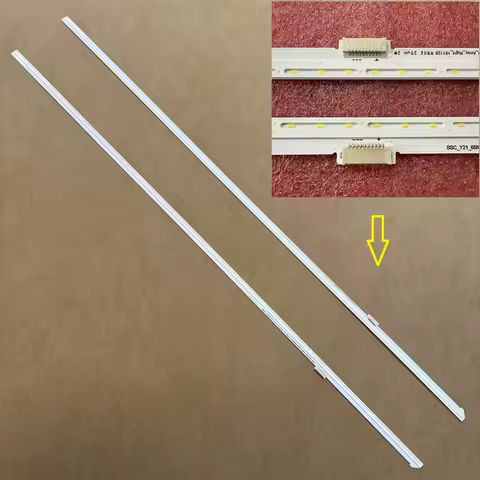2pcs/set LED backlight strip for 65NANO883PB 65NANO863PA 65UK7550 65NANO813PA 65NANO863NA