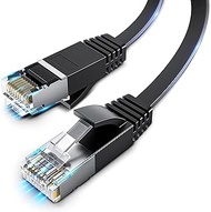 Cat 6 Ethernet Cable, 3FT/6FT/10FT/15FT/20FT/30FT/50FT/100FT Flat High Speed Internet & Network Cabl
