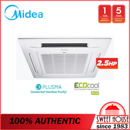 (NEW) MIDEA 2.0HP MCA3-18CRN1 &amp; MOU-18CN1 CEILING CASSETTE TYPE AIR CONDITIONERS - R410A Aircond