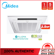 (NEW) MIDEA 2.0HP MCA3-18CRN1 & MOU-18CN1 CEILING CASSETTE TYPE AIR CONDITIONERS - R410A Aircond