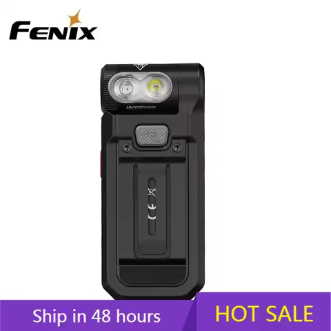 Fenix SW05R-RED Red and White dual light source Corner Multifunctional Work Rechargeable Flashlight