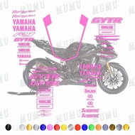 สติกเกอร์ตกแต่งภายนอกแบบทั่วไปสำหรับ Yamaha YZF1000 R1 15-19 GYTR ป้ายรถจักรยานยนต์สติกเกอร์ตกแต่งด้
