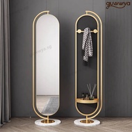 Acrylic Mirror Dressing Mirror Full-Length Mirror Home Floor Full Body Mirror Rotatable Ins Style Fu